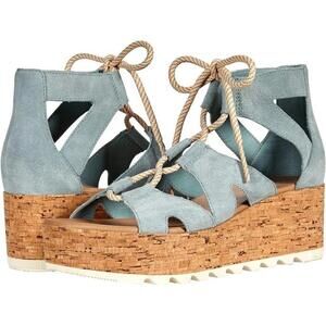 Sorel Sandals Cameron Flatform Lace Wedges